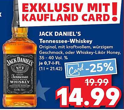 JACK DANIEL'S Tennessee-Whiskey