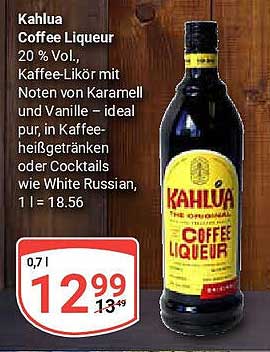Kahlúa Coffee Liqueur 0,7 l - 20 % Vol.