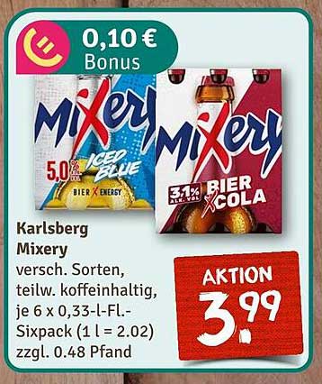 Karlsberg Mixery - Verschiedene Sorten im praktischen Sixpack