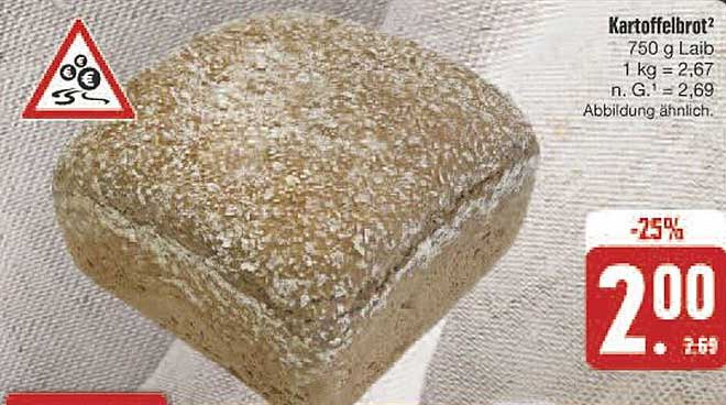 Kartoffelbrot 750 g Laib