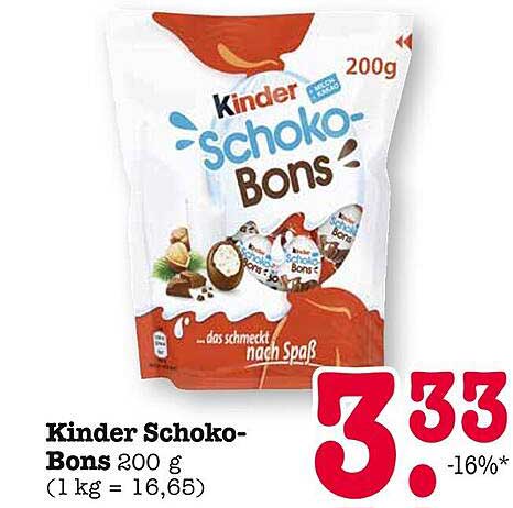 Kinder Schoko-Bons 200 g