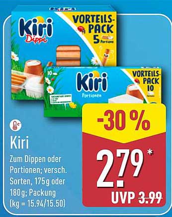 Kiri Dippi - Vorteils-Pack mit 5 Portionen