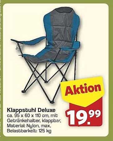Klappstuhl Deluxe