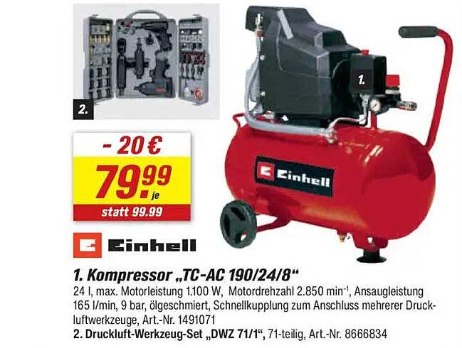 Kompressor „TC-AC 190/24/8“