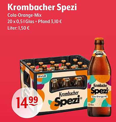 Krombacher Spezi Cola-Orange-Mix
