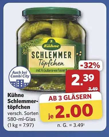 Kühne Schlemmer-Töpfchen 580 ml - Jetzt zum Sonderpreis!