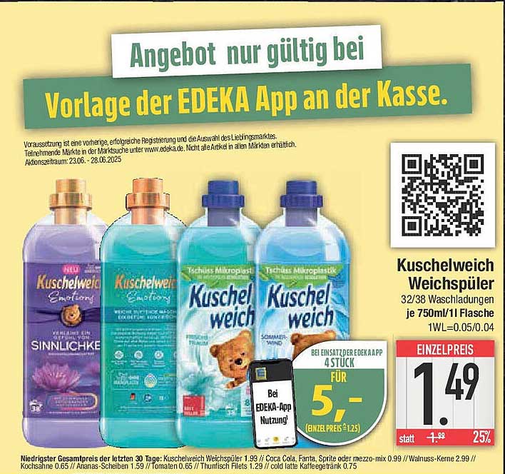 Kuschelweich Weichspüler 750 ml