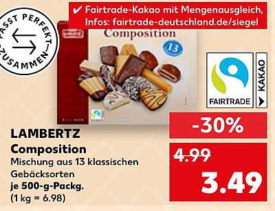 LAMBERTZ Composition – Mischung aus 13 klassischen Gebäcksorten