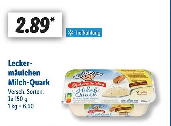 Leckermäulchen Milch-Quark