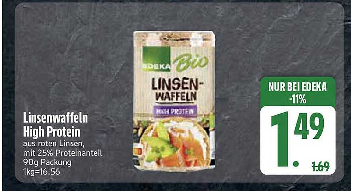 Linsenwaffeln High Protein