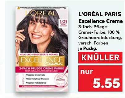 L'ORÉAL PARIS Excellence Creme 3-fach-Pflege-Creme-Farbe