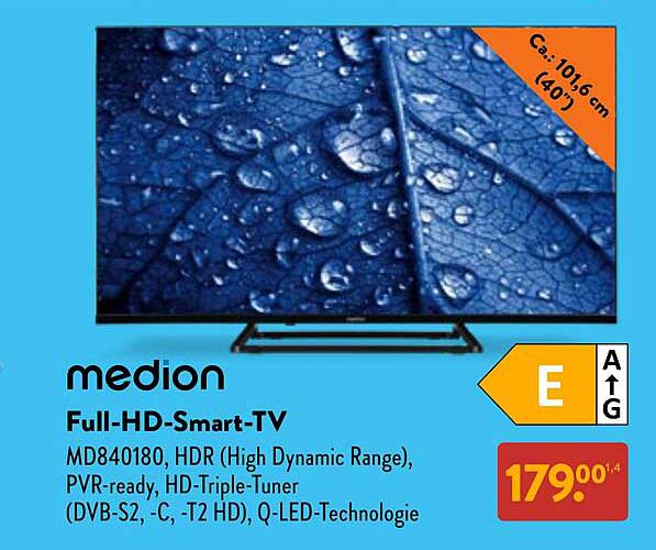 medion Full-HD-Smart-TV MD840180