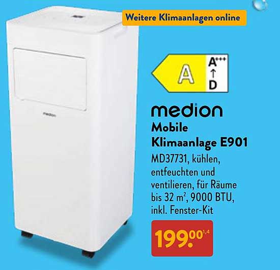 medion Mobile Klimaanlage E901