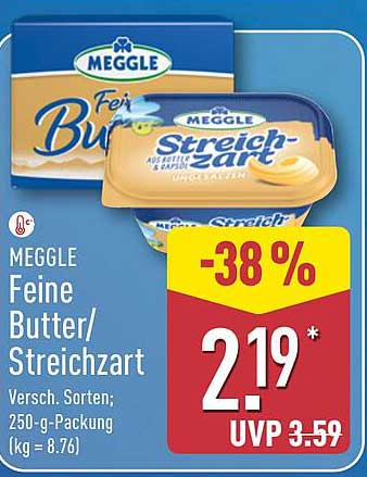 MEGGLE Feine Butter/Streichzart 250 g