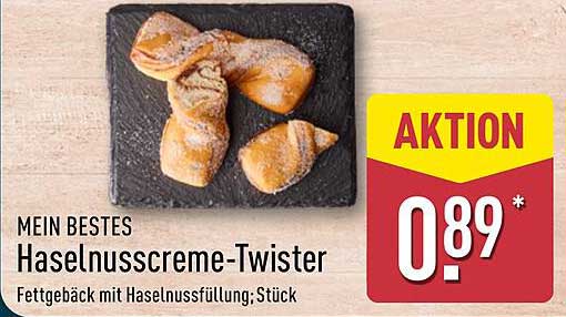 Mein Beste Haselnusscreme-Twister