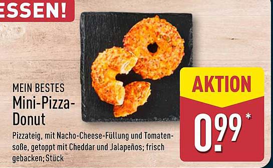 Mein Bestes Mini-Pizza-Donut