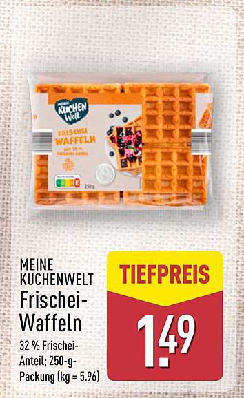 MEINE KUCHENWELT Frischei-Waffeln