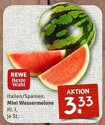 Mini Wassermelone KL. I, je St.