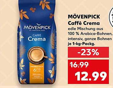 MÖVENPICK Caffè Crema 1-kg-Pack