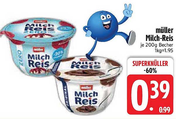 Müller Milch-Reis je 200g Becher