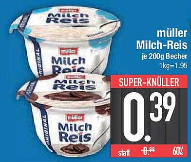 müller Milch-Reis je 200g Becher