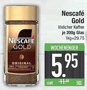 Nescafé Gold Löslicher Kaffee 200g