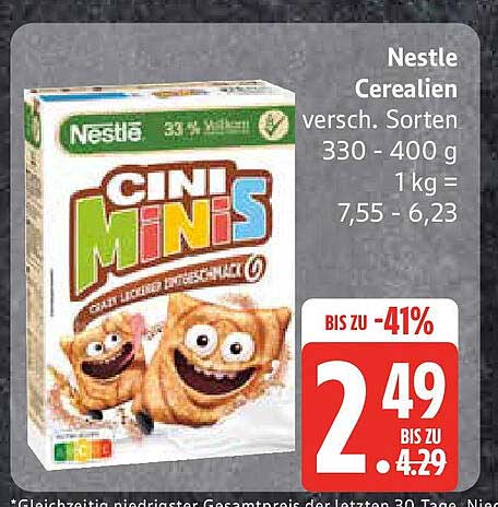 Nestle Cini Minis 330-400 g