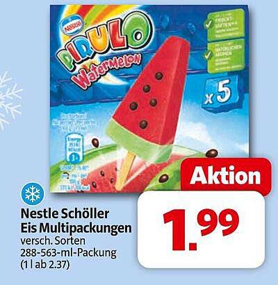 Nestlé Schöller Eis Multipackungen - verschiedene Sorten