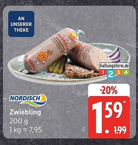 Nordisch Zwiebelsalami - 200 g