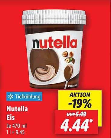 Nutella Eis 470 ml