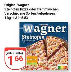 Original Wagner Steinofen Pizza oder Flammkuchen