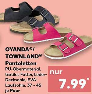 OYANDA®/TOWNLAND® Pantolette