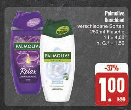 Palmolive Duschbad verschiedene Sorten 250 ml Flasche
