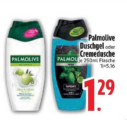Palmolive Duschgel oder Cremedusche je 250ml Flasche