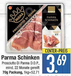 Parma Schinken - Prosciutto Di Parma D.O.P., mind. 22 Monate gereift