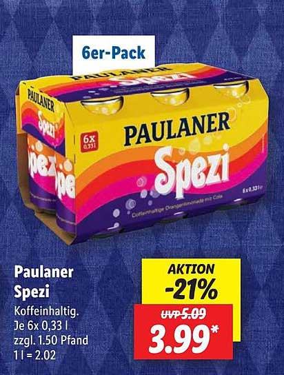 Paulaner Spezi 6er-Pack