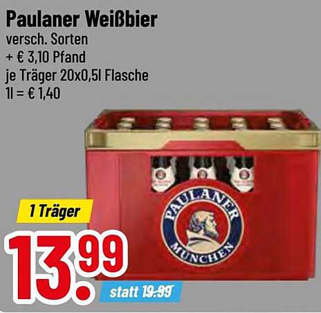 Paulaner Weißbier – Der erfrischende Genuss aus München
