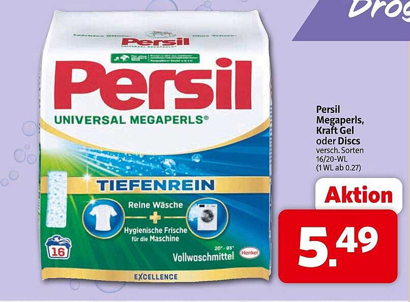 Persil Universal Megaperls® Tiefenrein 16 WL