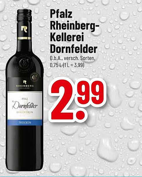Pfalz Rheinberg-Kellerei Dornfelder