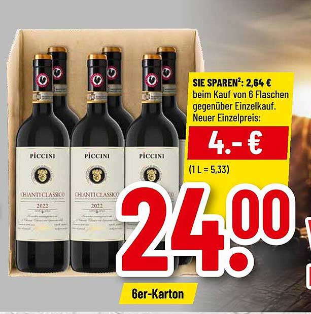 PICCINI Chianti Classico 6er-Karton