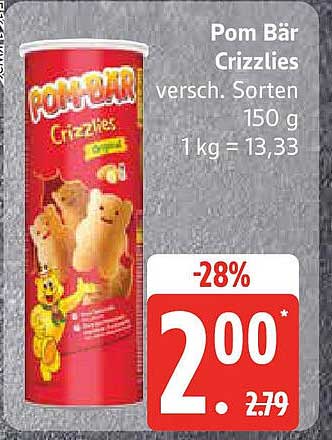 Pom Bär Crizzlies 150 g - verschiedene Sorten