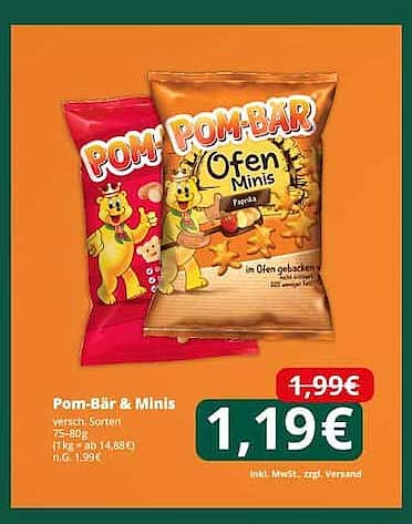 Pom-Bär & Minis 75-80g