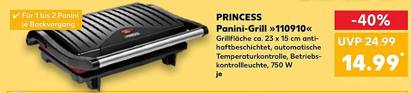PRINCESS Panini-Grill »110910«