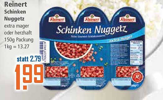 Reinert Schinken Nuggetz 150g