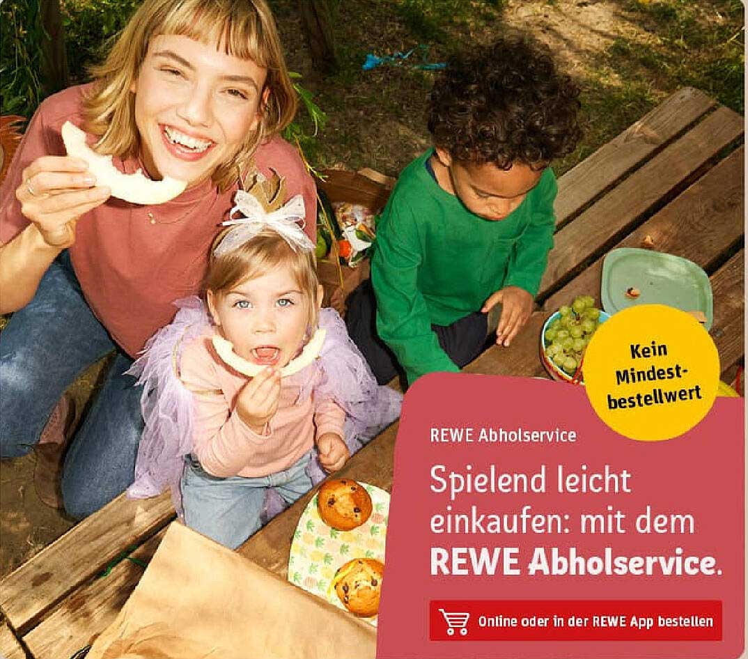 REWE Abholservice – Spielend leicht einkaufen!