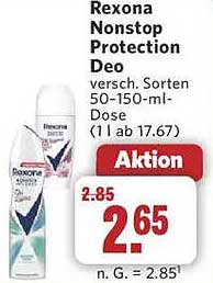 Rexona Nonstop Protection Deo - verschiedene Sorten