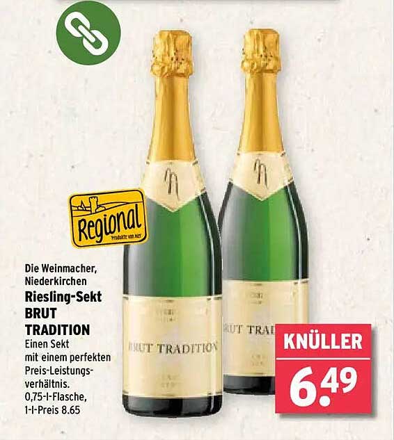 Riesling-Sekt BRUT TRADITION