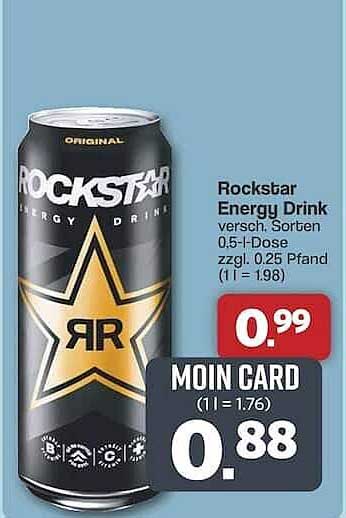 Rockstar Energy Drink 0,5 l - verschiedene Sorten