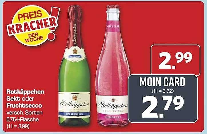 Rotkäppchen Sekt oder Fruchtsecco, verschiedene Sorten