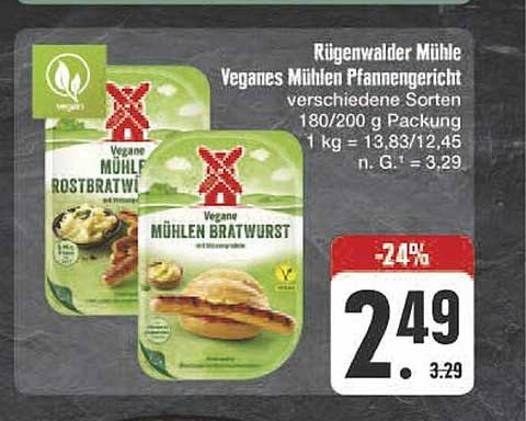 Rügenwalder Mühle Veganes Mühlen Pfannengericht